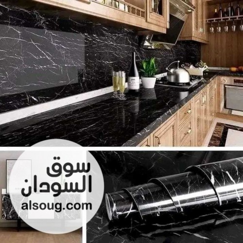 مشمع لاصق رخامي ضد الماء - صورة رقم 1