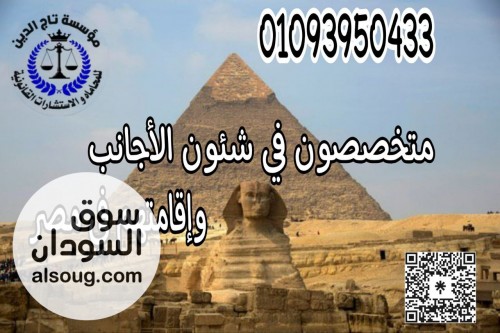 محامي اقامات اجانب في مصر - صورة رقم 1