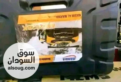 منفاخ لعجلات العربات 2 بستم ماركة أبو جمل مع شنطة متكاملة - صورة رقم 4