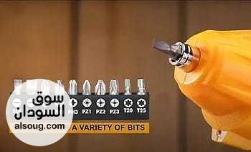 مفك انكو شحن4 فولت مكون من 12 قطعة متعددة المهام فقط - صورة رقم 2