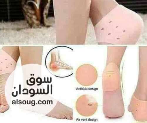 كعب سيليكون طبي لتنعيم القدمين والتخلص من التشققات ولناس مسمار الرجل - صورة رقم 1