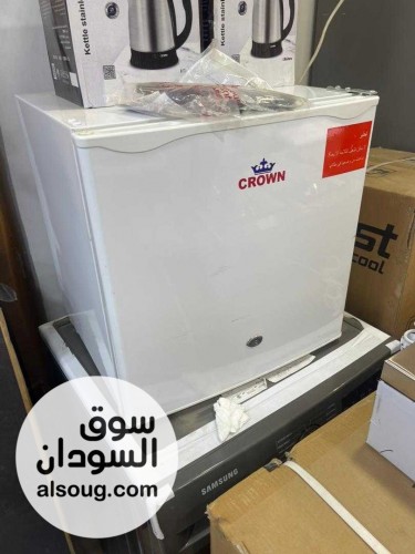 ثلاجة الغرف الصغيرة 3 قدم ماركة crown و elekta   - صورة رقم 2
