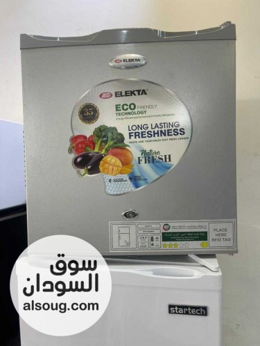 ثلاجة الغرف الصغيرة 3 قدم ماركة crown و elekta   - صورة رقم 1