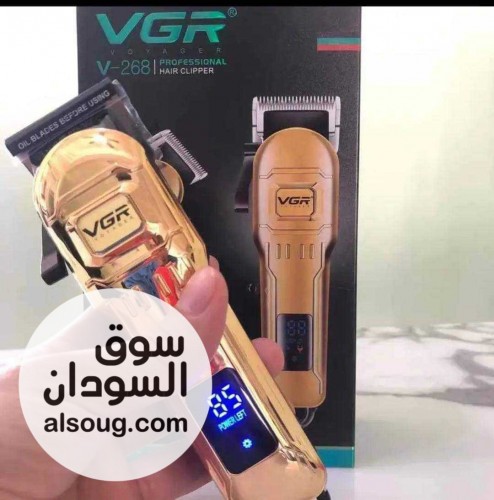 ماكينة قص الشعر الاحترافية العالمية VGR V-268 , القوية, تعمل لمدة ط - صورة رقم 2