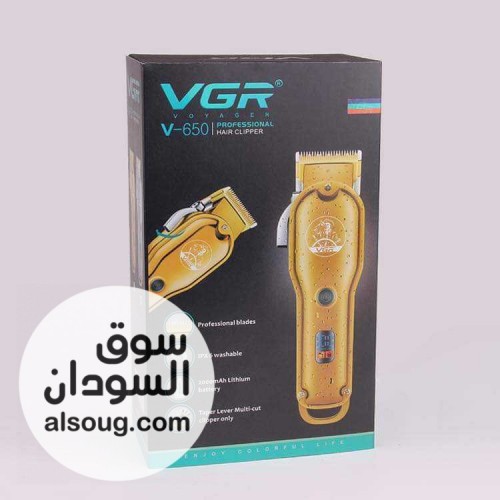 ماكينه حلاقه VGR V-650شاشة LED - شاشة LED لشحن البطارية تخبرك بالضبط - صورة رقم 2