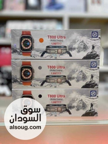 عرض مغري  smart watch t800 ultra الساعة الذكية المميزة T - صورة رقم 3