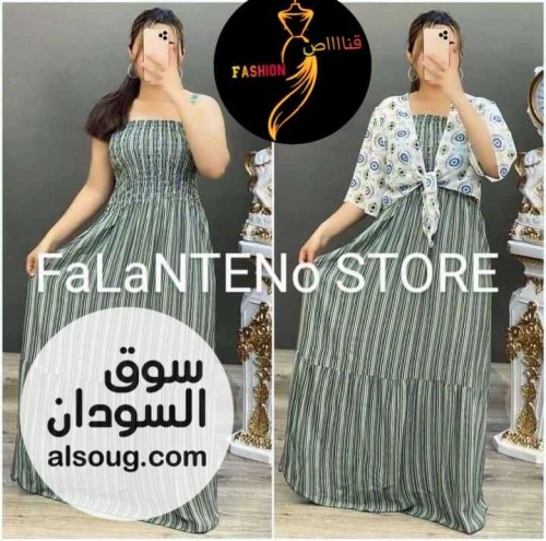 فساتين الخامه كريب  - صورة رقم 9