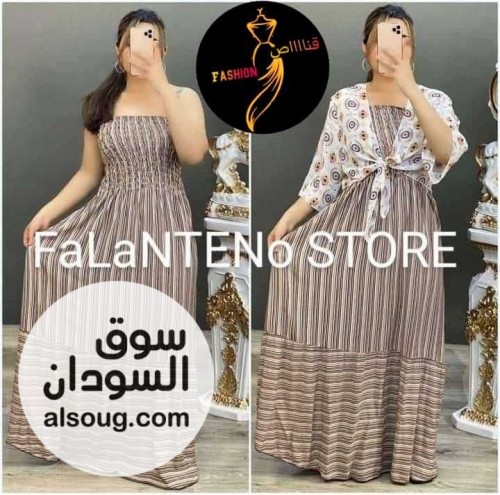 فساتين الخامه كريب  - صورة رقم 11