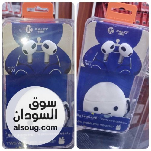 سماعه AIRPODS اصليه مع هديه جراب  - صورة رقم 1