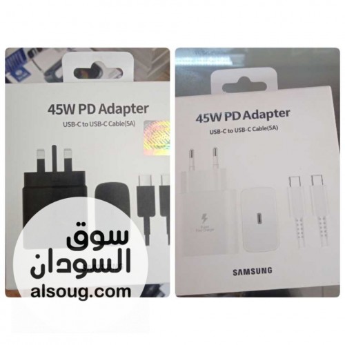 شاحن سامسونج 45w اصلي - صورة رقم 1