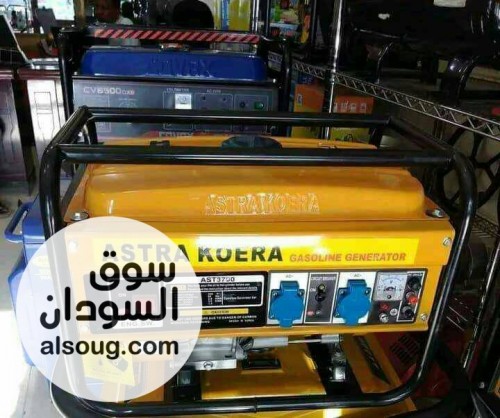 مولد ماركة استرا كوريا قدرة3كيلو،الوقود بنزين،المكنة المونيوم - صورة رقم 1