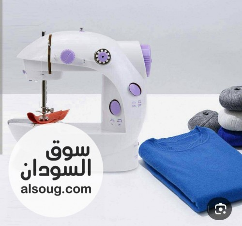 مكنة خياطة صغيرة محمولة تعمل بطريقتين مزدوجات تعمل بالبطارية والكهرباء - صورة رقم 4