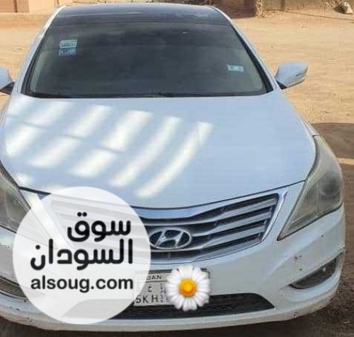 لبيع المستعجل هيونداي أزيرا موديل 2014 شاذه ونظيفه وضع شركة - صورة رقم 1