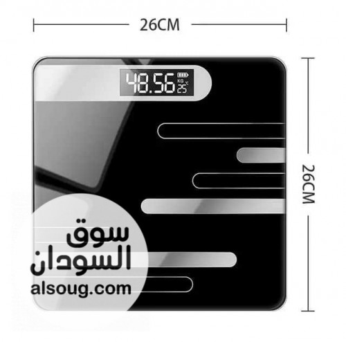 حصرياً ميزان وزن شخصي يوزن لحد 180كيلو تصميم كلاسيك ومتين - صورة رقم 2