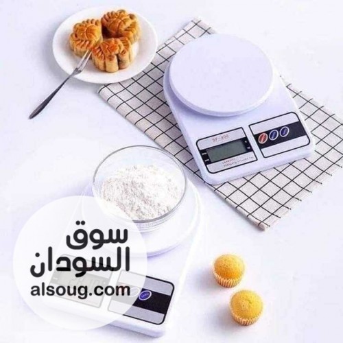 ميزان إلكتروني لقياس الطعام بالغرامات بيقيس من1لي10كيلو - صورة رقم 1