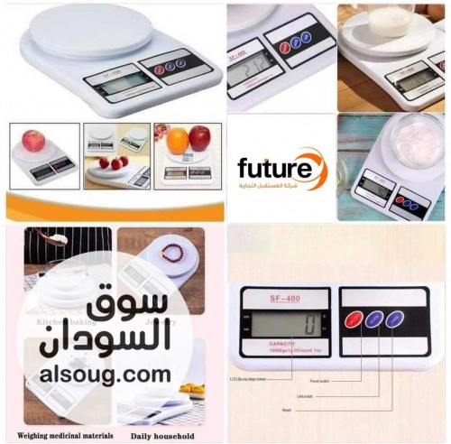 ميزان إلكتروني لقياس الطعام بالغرامات بيقيس من1لي10كيلو - صورة رقم 2