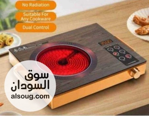 هيتر خشبي ديچيتال ماركة سوكاني2ألف وات يعمل باللمس - صورة رقم 1
