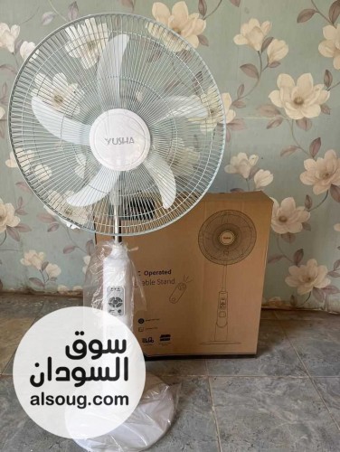 مروحة شحن يوشا 5 ريش توصيل مجاني داخل بورتسودان - صورة رقم 1