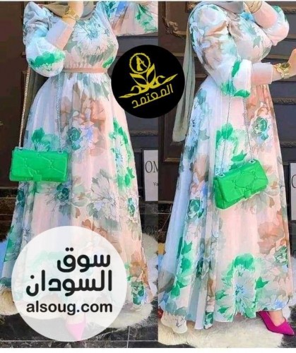 نار وشرار فستان شفون - صورة رقم 6