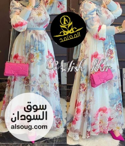 نار وشرار فستان شفون - صورة رقم 4