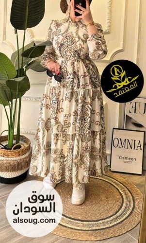 نار وشرار فستان شفون - صورة رقم 1
