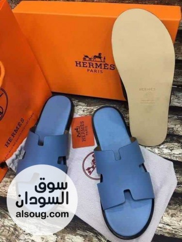 شبشب هيرمز صناعة تشادية جلد  - صورة رقم 7