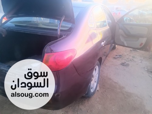 سياره النترا ٢٠١٠ لون بنفسجي وارد السعودية ترخيص جدي الخرطوم - صورة رقم 8