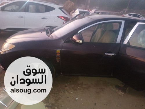 سياره النترا ٢٠١٠ لون بنفسجي وارد السعودية ترخيص جدي الخرطوم - صورة رقم 3