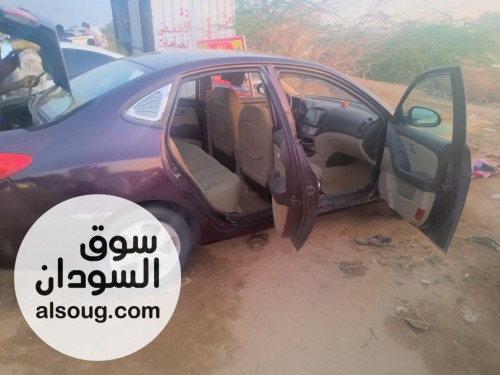 سياره النترا ٢٠١٠ لون بنفسجي وارد السعودية ترخيص جدي الخرطوم - صورة رقم 9