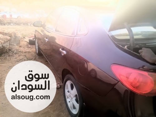 سياره النترا ٢٠١٠ لون بنفسجي وارد السعودية ترخيص جدي الخرطوم - صورة رقم 5