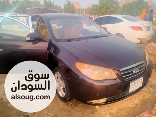 سياره النترا ٢٠١٠ لون بنفسجي وارد السعودية ترخيص جدي الخرطوم - صورة رقم 10