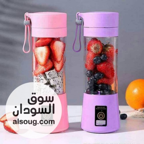 خلاط عصائر يدوي قابل للشحن بوصلةUSB، فايبر كلاس - صورة رقم 1
