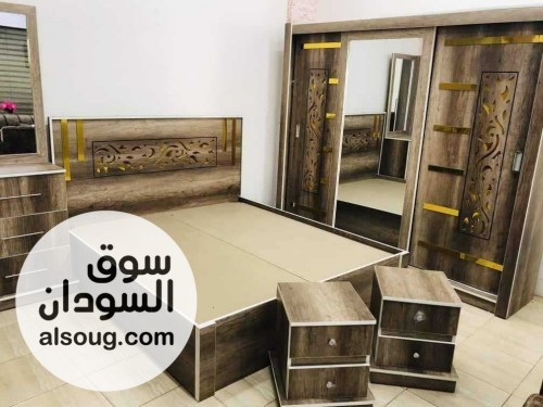 غرفة نوم جاهزة للإستلام خشب ملمين تركي - صورة رقم 1