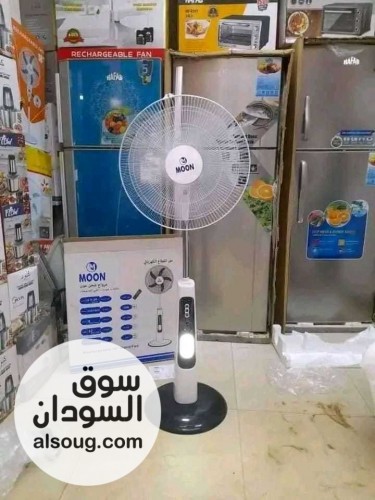 اتوفرت من جديد داخل عطبرة فقط والتوصيل مجاني مروحة شحن مون  - صورة رقم 1