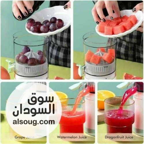 عصارة برتقال تعمل بالشحن - صورة رقم 2