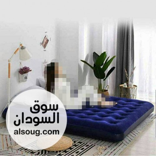 المرتبة المجنونة مرتبة نفخ ترحال مريحة جدا للظهر،معاها منفاخ يدوي هدية - صورة رقم 2