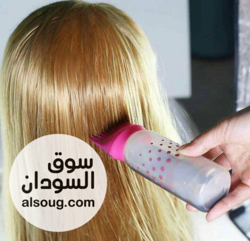 مشط موزع زيت الشعر لحمام الزيت ومساج فروة الرأس،كفاءة عالية - صورة رقم 1