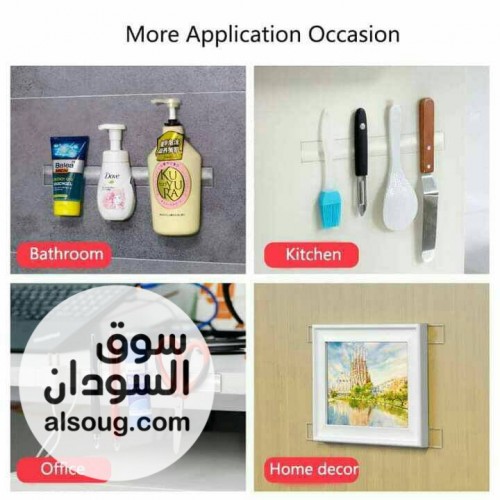شريط لاصق دبل فيس شفاف للصق اي شئ علي الحائط  - صورة رقم 4