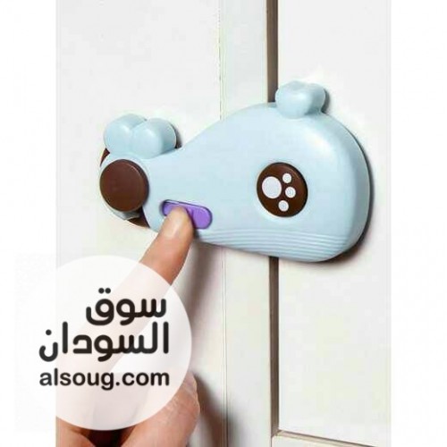 قفل لاصق امان للاطفال شكل دولفين،لقفل الابواب والثلاجة والادراج - صورة رقم 1