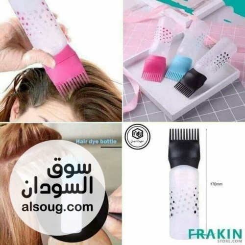 مشط موزع زيت الشعر لحمام الزيت ومساج فروة الرأس،كفاءة عالية - صورة رقم 2