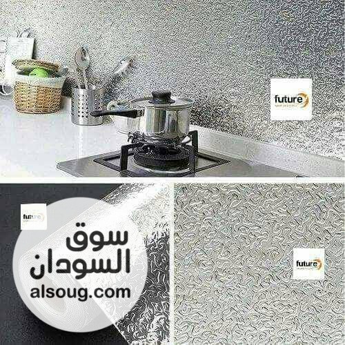 رول استيكر رخامي حراري اصلي ضد الماء،لاصق م ورق بتلزق ع اي شي - صورة رقم 5
