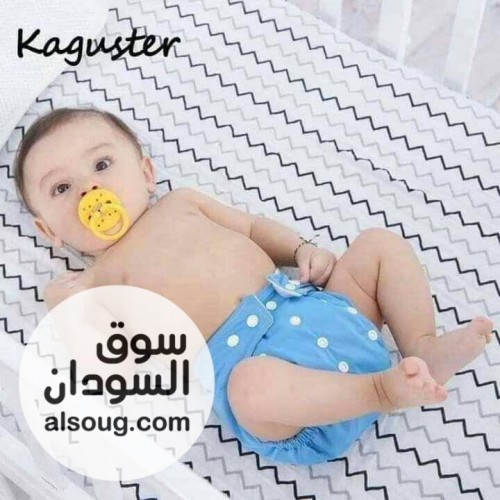 بديل بامبرز قابل للغسل قماش عالي الامتصاص من الداخل وتربروف  - صورة رقم 3