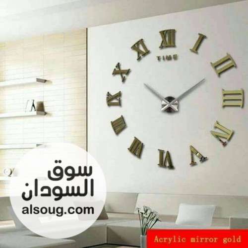 لمسة فنية شكل ساعة جميلة لتزيين المنزل وتغيير الديكور   - صورة رقم 6
