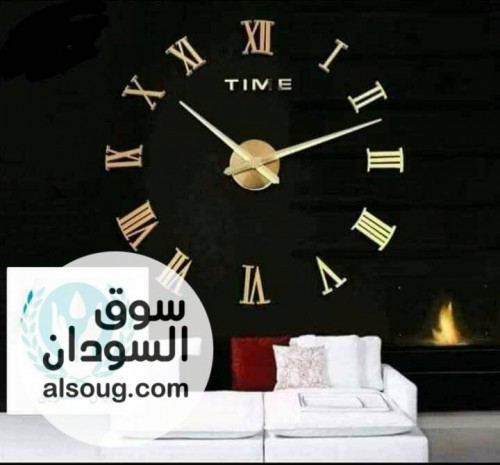لمسة فنية شكل ساعة جميلة لتزيين المنزل وتغيير الديكور   - صورة رقم 5