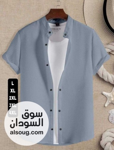 قمصان رجاليه قطن عالي الجودة - صورة رقم 1