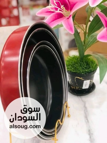 طقم صواني تيفال 4 قطع تحفه عشان صنية كيك  - صورة رقم 1