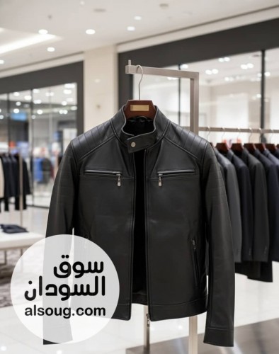 جكت جلد مبطن بسوستة - صورة رقم 7
