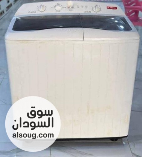 غسالة فريش 10 كيلو حوضين - صورة رقم 1
