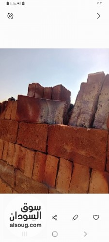 طوب احمر بلك كبير للبيع كمنار   - صورة رقم 2