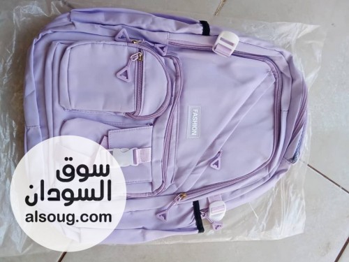 شنطه ظهر قماش متين تصميم أنيق  خامه اكسفورد مقاوم للماء - صورة رقم 4